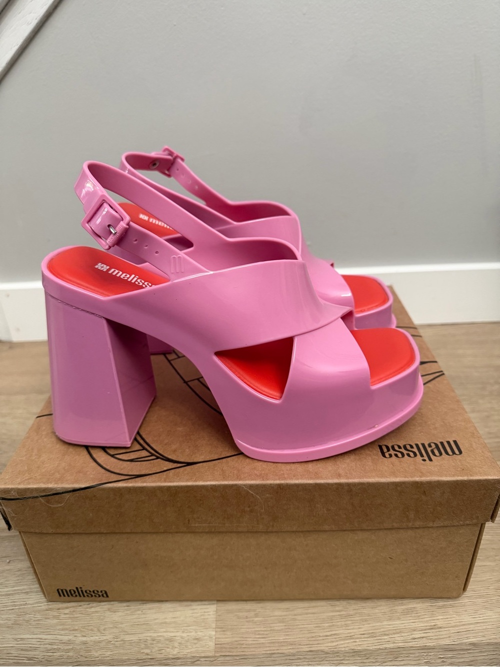 Melissa Pink Dance Heels